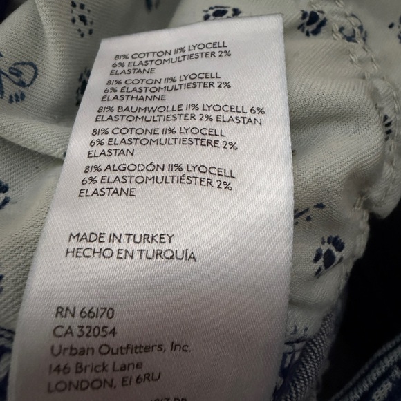 Anthropologie Pilcro The Icon Flare Denim Jeans Women's 29 - Picture 7 of 9